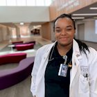 Chanel Epps, first-year osteopathic medical student